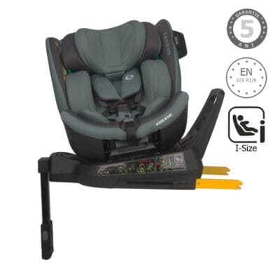 Autosjedalica iSize 40-150 cm 360° Coccolle Mago Premium, Greenstone