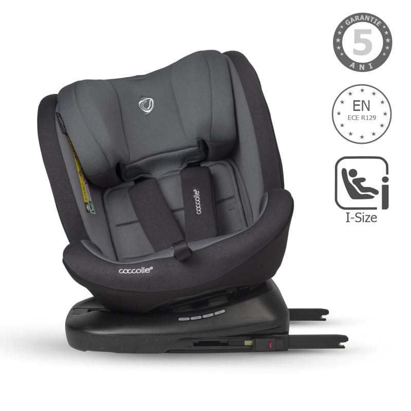 Autosjedalica Premium iSize 40-150 cm 360° Coccolle Mydo, Diamond Black