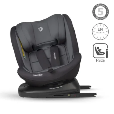Autosjedalica Premium iSize 40-150 cm 360° Coccolle Mydo, Diamond Black