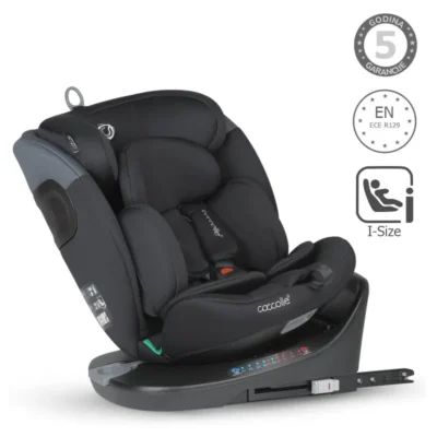 Autosjedalica iSize 40-150 cm 360° Coccolle Atira, Diamond Black