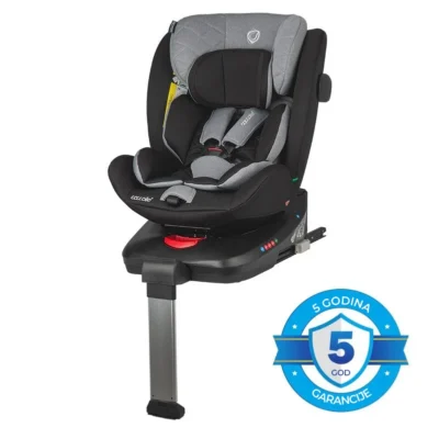 Autosjedalica iSize 40-150 cm 360° Coccolle Vigo, Diamond black