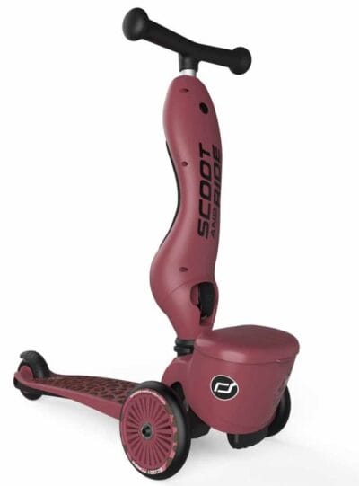 Scoot and Ride® Highwaykick 1 Lifestyle - sa dignutom ručkom i korpicom