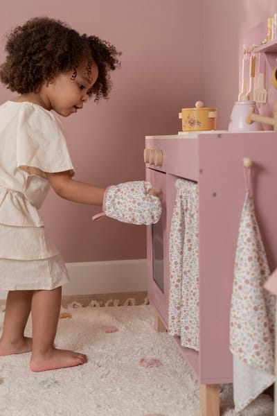 Little Dutch® Drvena dječija kuhinja Pink - Image 6