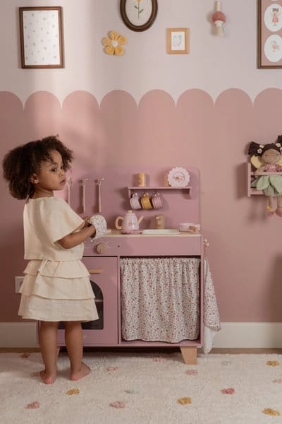 Little Dutch® Drvena dječija kuhinja Pink - Image 12