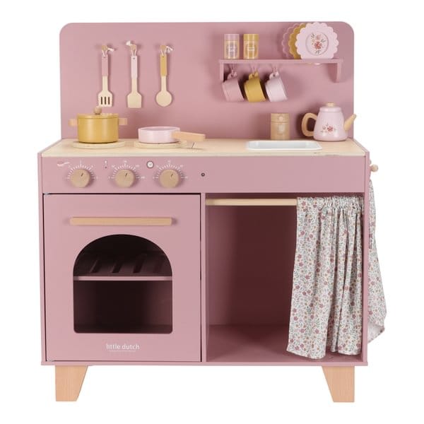 Little Dutch® Drvena dječija kuhinja Pink - Image 15