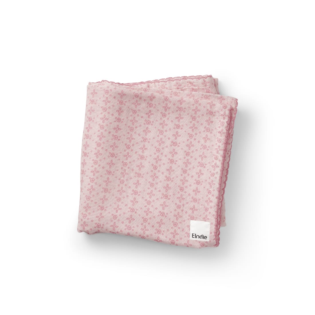 Elodie® mekana muslin dekica, Embroidery Anglaise Pink