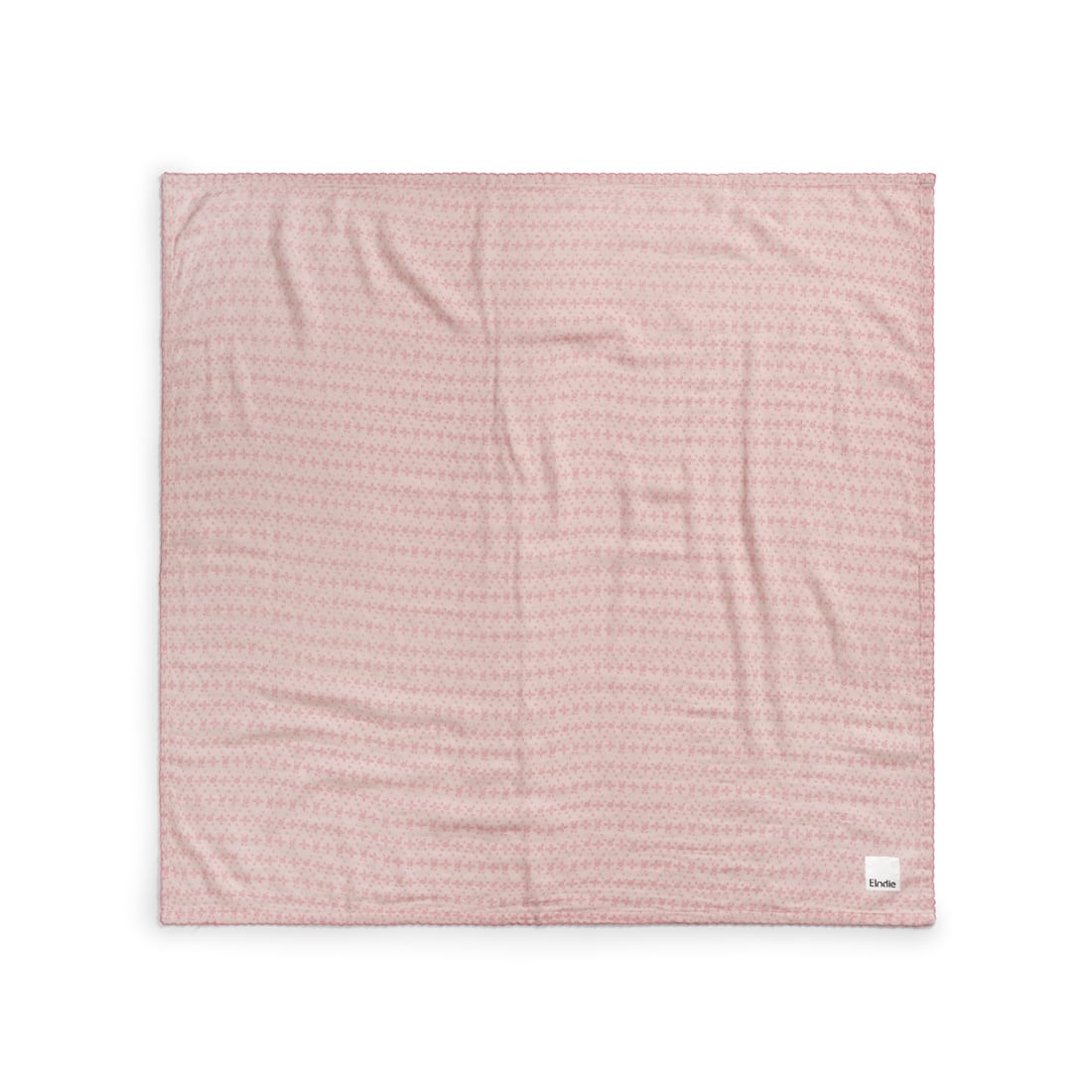 Elodie® mekana muslin dekica, Embroidery Anglaise Pink - Image 5
