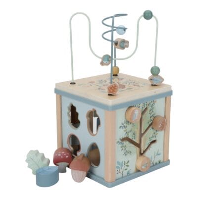 Alternative view of Little Dutch® didaktička kocka Forest Friends