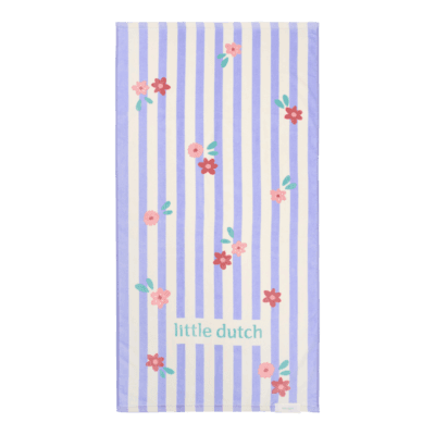 Little Dutch® peškir za plažu Dreamy Purple Stripe