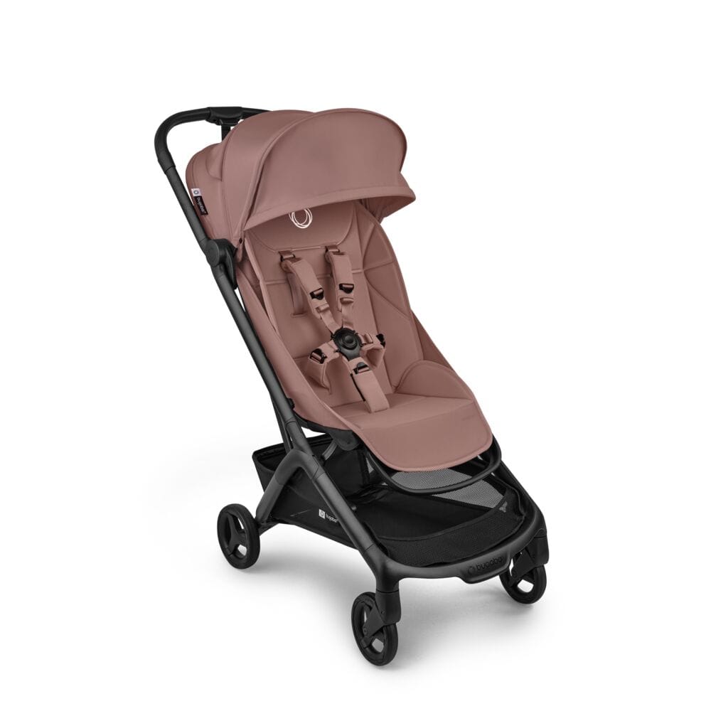 Bugaboo® Butterfly 2 Black/Dusty Pink - Dusty Pink