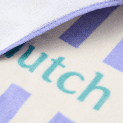 Alternative view of Little Dutch® peškir za plažu Dreamy Purple Stripe