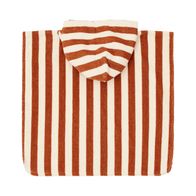 Alternative view of Little Dutch® pončo za plažu Ocean World Brown Stripe