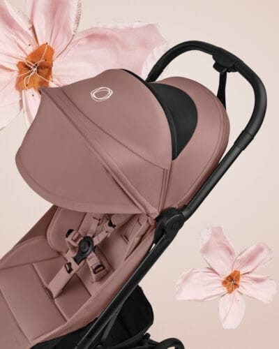 Alternative view of Bugaboo® Butterfly 2 Black/Dusty Pink - Dusty Pink