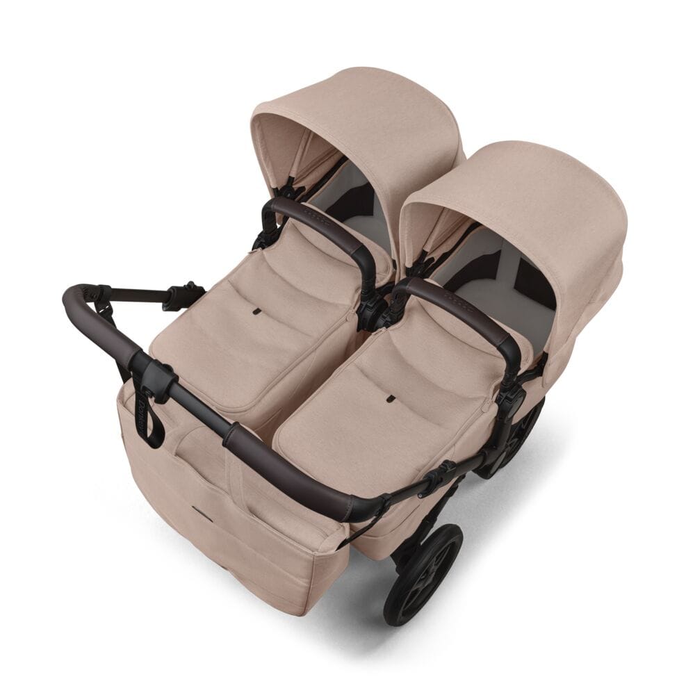 Bugaboo Donkey 6 Twin Black/Desert Taupe Melange - Desert Taupe Melange - Image 3