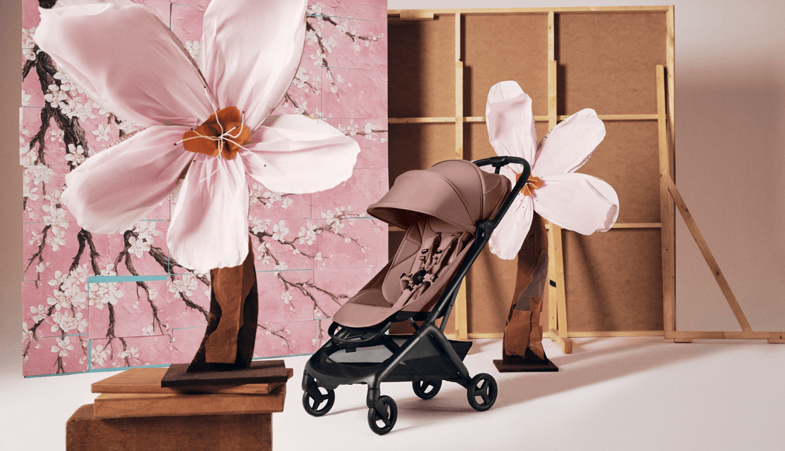 Bugaboo® Butterfly 2 Black/Dusty Pink - Dusty Pink - Image 4