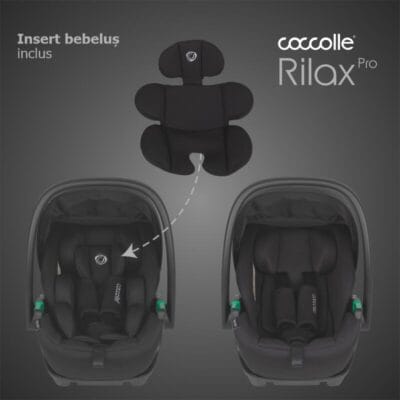 Alternative view of Autosjedalica iSize 360° 40 – 87 cm Coccolle Rilax, Black