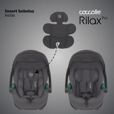 Alternative view of Autosjedalica iSize 360° 40 – 87 cm Coccolle Rilax, Greystone
