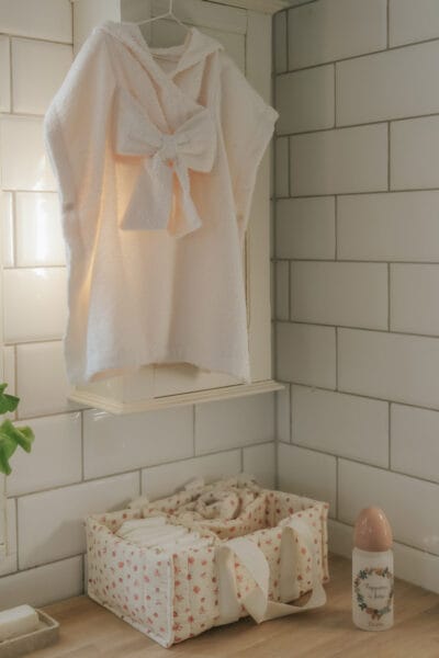 Alternative view of Elodie® pončo za kupanje, Creamy White