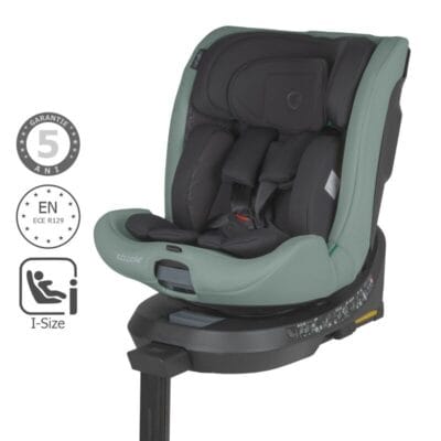Autosjedalica i-Size 40–150 cm 360° Coccolle Ario, Forest Sage