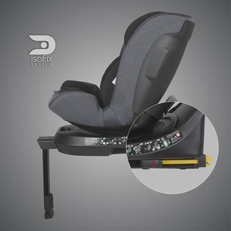 Autosjedalica i-Size 40–150 cm 360° Coccolle Ario, Anthracite - Image 10
