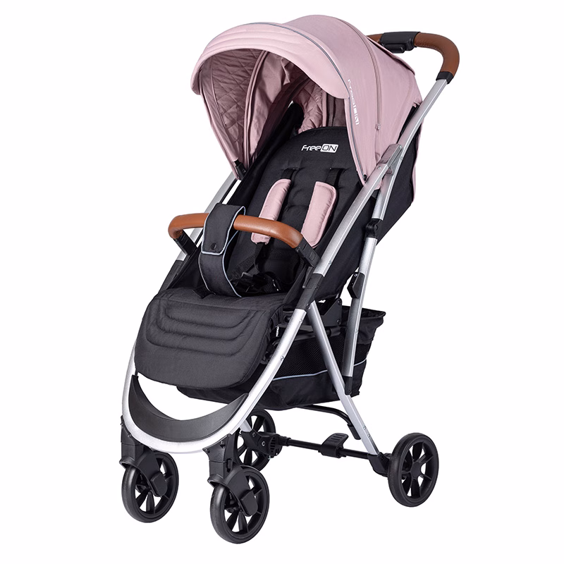 FreeON® Dječja kolica Lux Premium, ružičasta