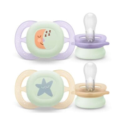 AVENT® Cucla Ultra Start Nighttime, 0-2 mj (2 kom)