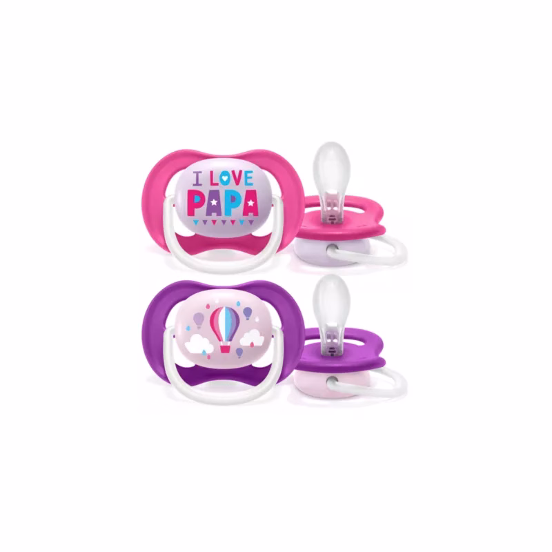 AVENT® Cucla Ultra Air Girl Panda/Balloon, 6-18 mj (2 kom)