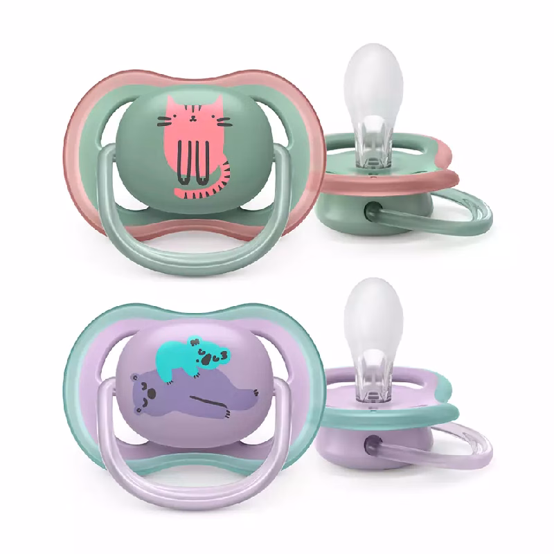 AVENT® Cucla Ultra Air Girl Cat/Koala, 6-18 mj (2 kom)