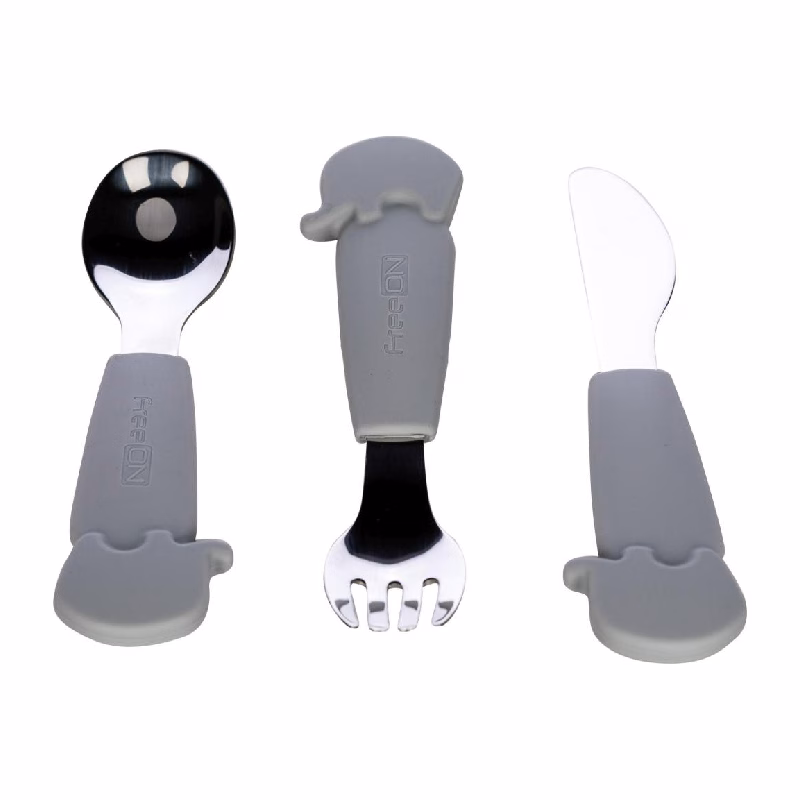 FreeON® Set pribora za jelo, siva