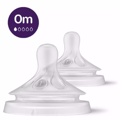 AVENT® Silikonski sisač Response Natural 3.0 1 kap (0+ mj)