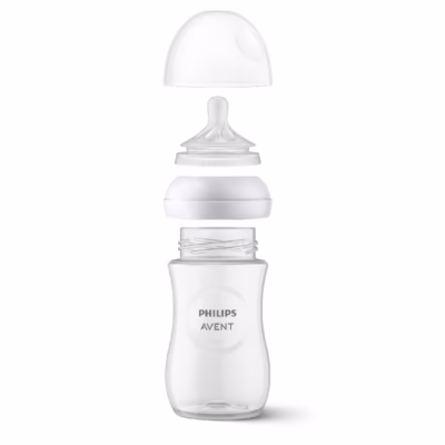 Alternative view of AVENT® Silikonski sisač Response Natural 3.0 1 kap (0+ mj)