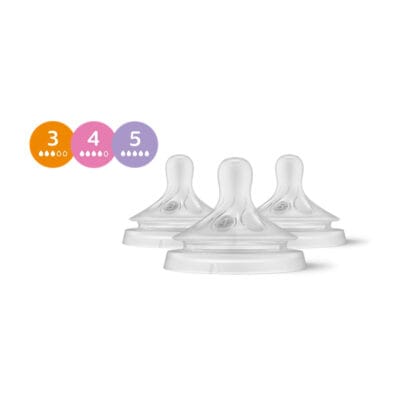 AVENT® Silikonski sisač Response Natural 3.0 MIX
