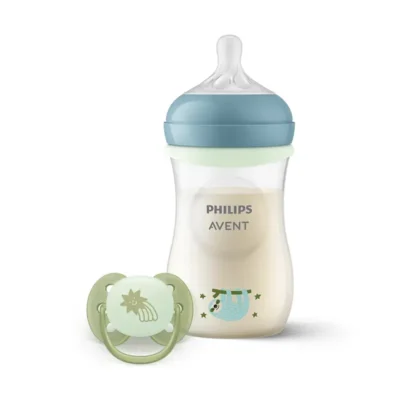 AVENT® Natural Response Nighttime set bočica 260 ml + cucla 0-6 mj