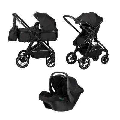 FreeON® Kolica modularni sistem NEO 3u1, crna