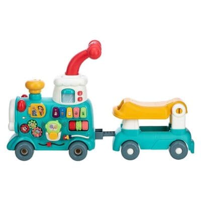 Free2Move® guralica i hodalica 5u1 Čarobni voz, zelena