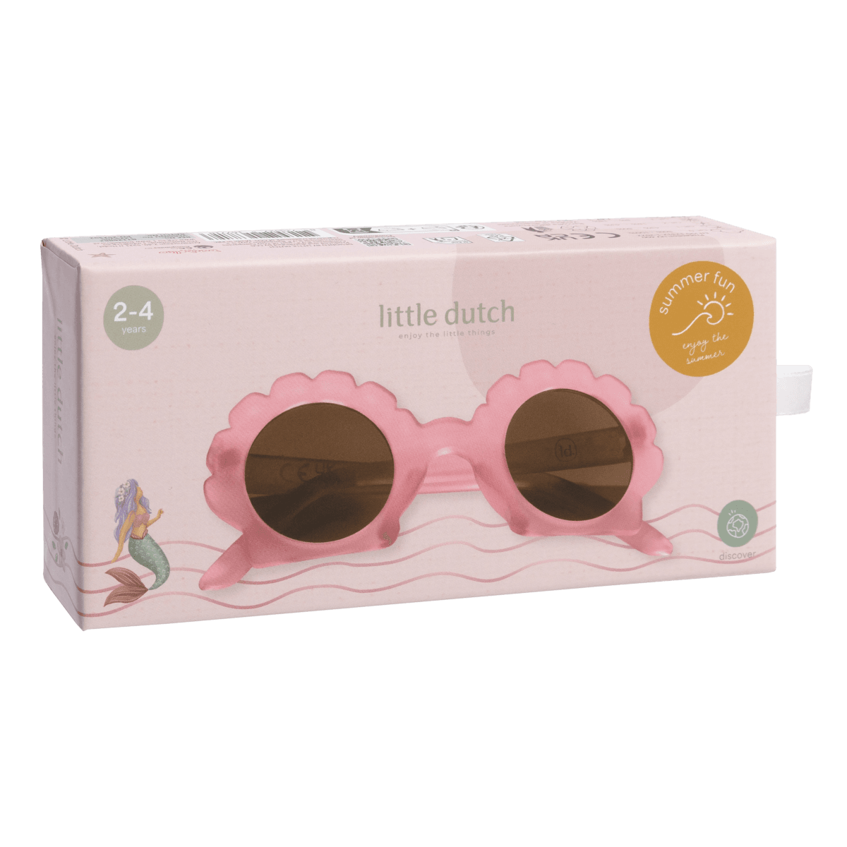 Little Dutch® sunčane naočale Shell Mermaid Pink - Image 5