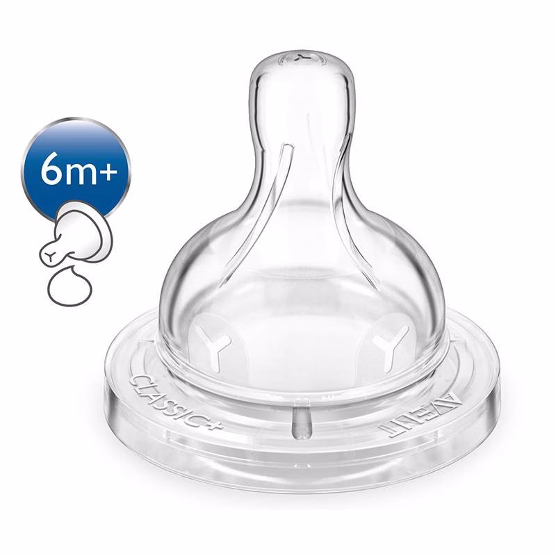 AVENT® Silikonski sisač sa prorezom (6+ mj) - Image 2