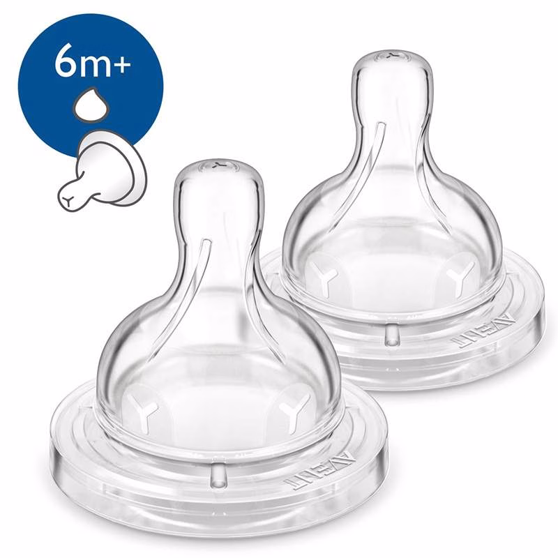AVENT® Silikonski sisač sa prorezom (6+ mj)