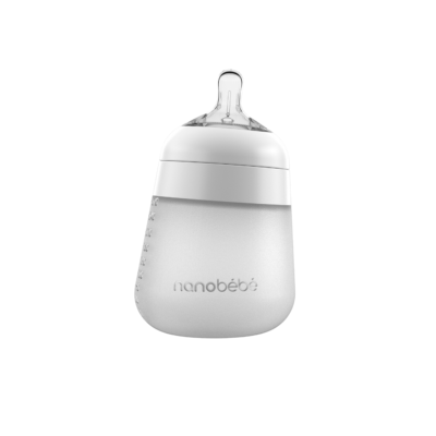 Nanobébé® Flexy silikonska bočica 270 ml - Bijela