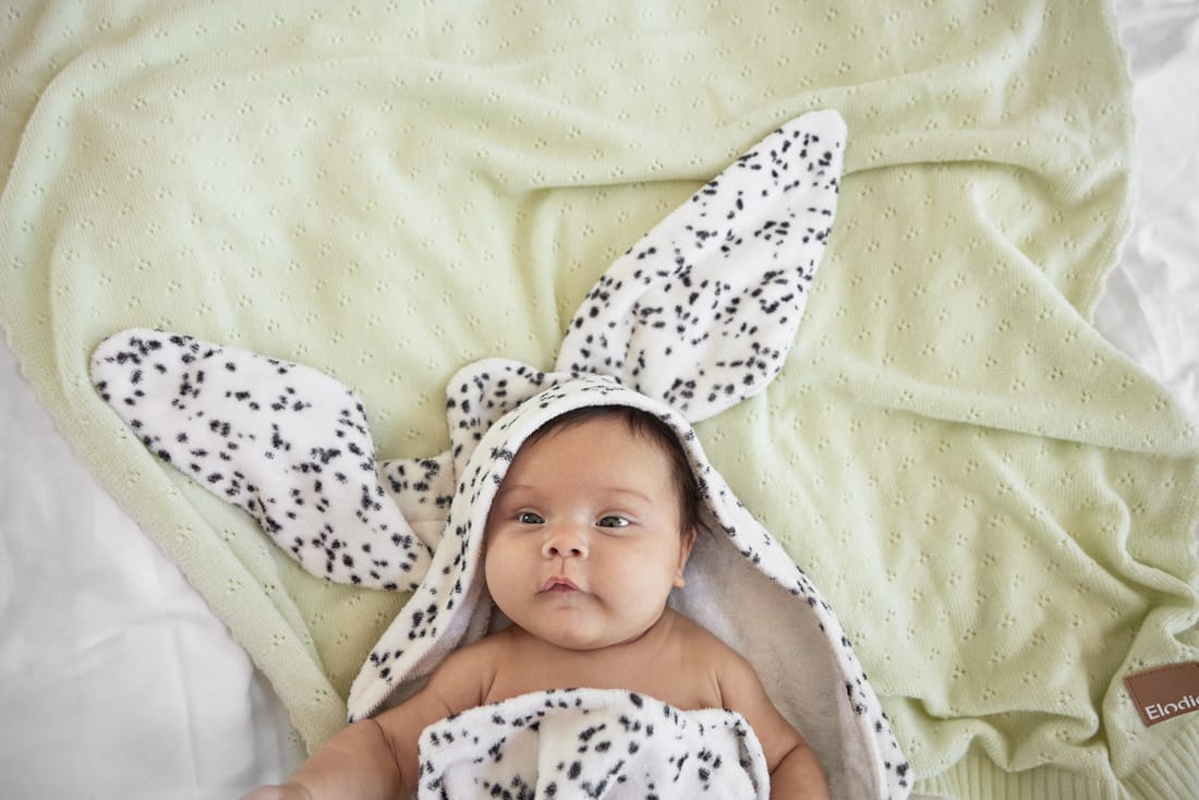 Elodie® Peškir s kapuljačom, Dalmatian Dots - Image 2