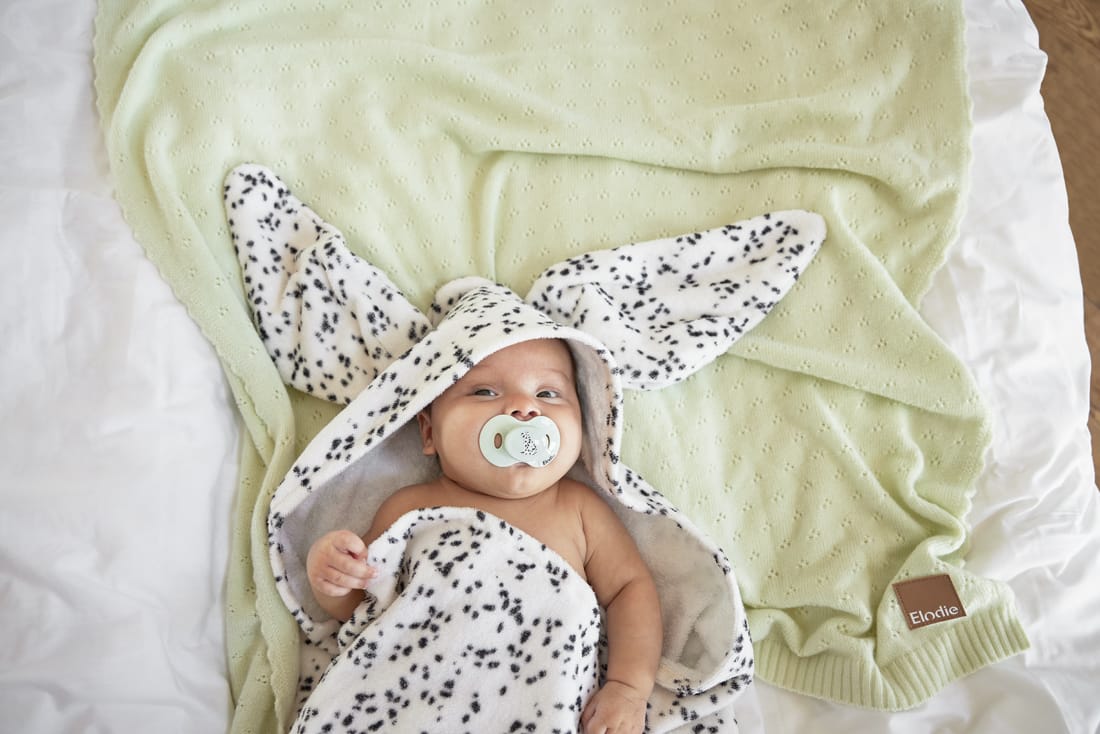 Elodie® Peškir s kapuljačom, Dalmatian Dots - Image 3