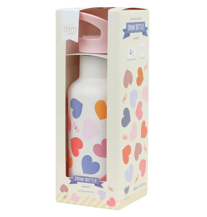 A Little Lovely Company® Dječja bočica 350ml, Hearts - Image 7