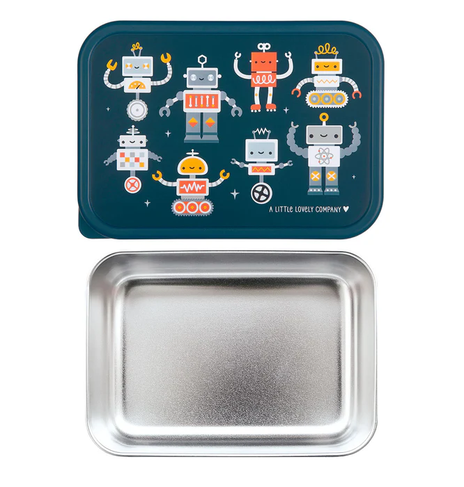 A Little Lovely Company® Termo kutija za užinu, Robots - Image 5