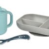 Béaba® silikonski set za samostalno hranjenje 3/1, Blue