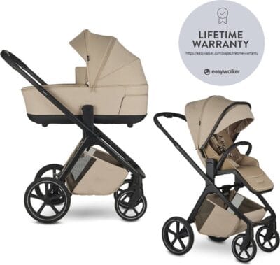 Easywalker® kolica Zoey 2u1 - Almond Taupe