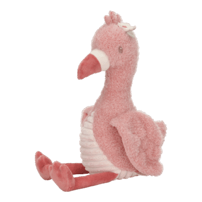 Little Dutch® plišana igračka flamingo 35 cm, Safari Friends