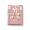 Elodie® žakardna pamučna dekica, Mulberry Pink