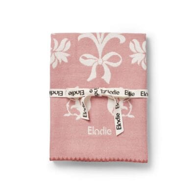 Elodie® žakardna pamučna dekica, Mulberry Pink