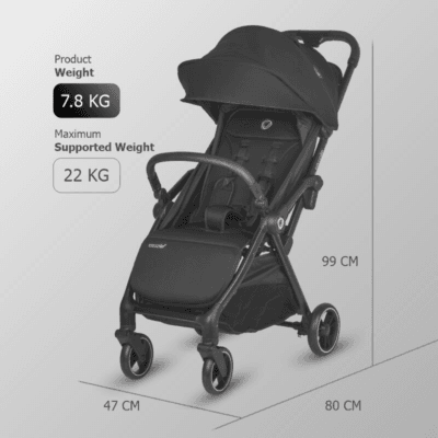 Sportska kolica Coccolle Arella, Jet Black