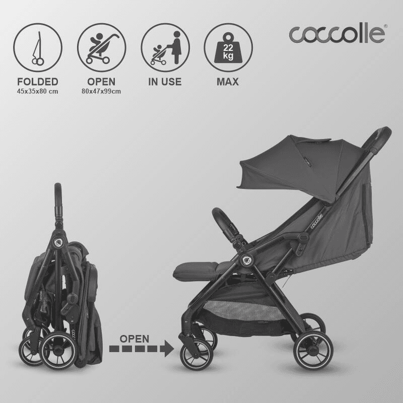 Sportska kolica Coccolle Arella, Dark Pearl
